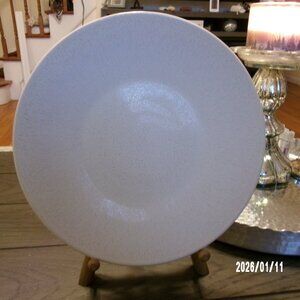 JARS FRANCE VUELTA WHITE GREY PEARL 1 DINNER PLATE SUPER PRETTY